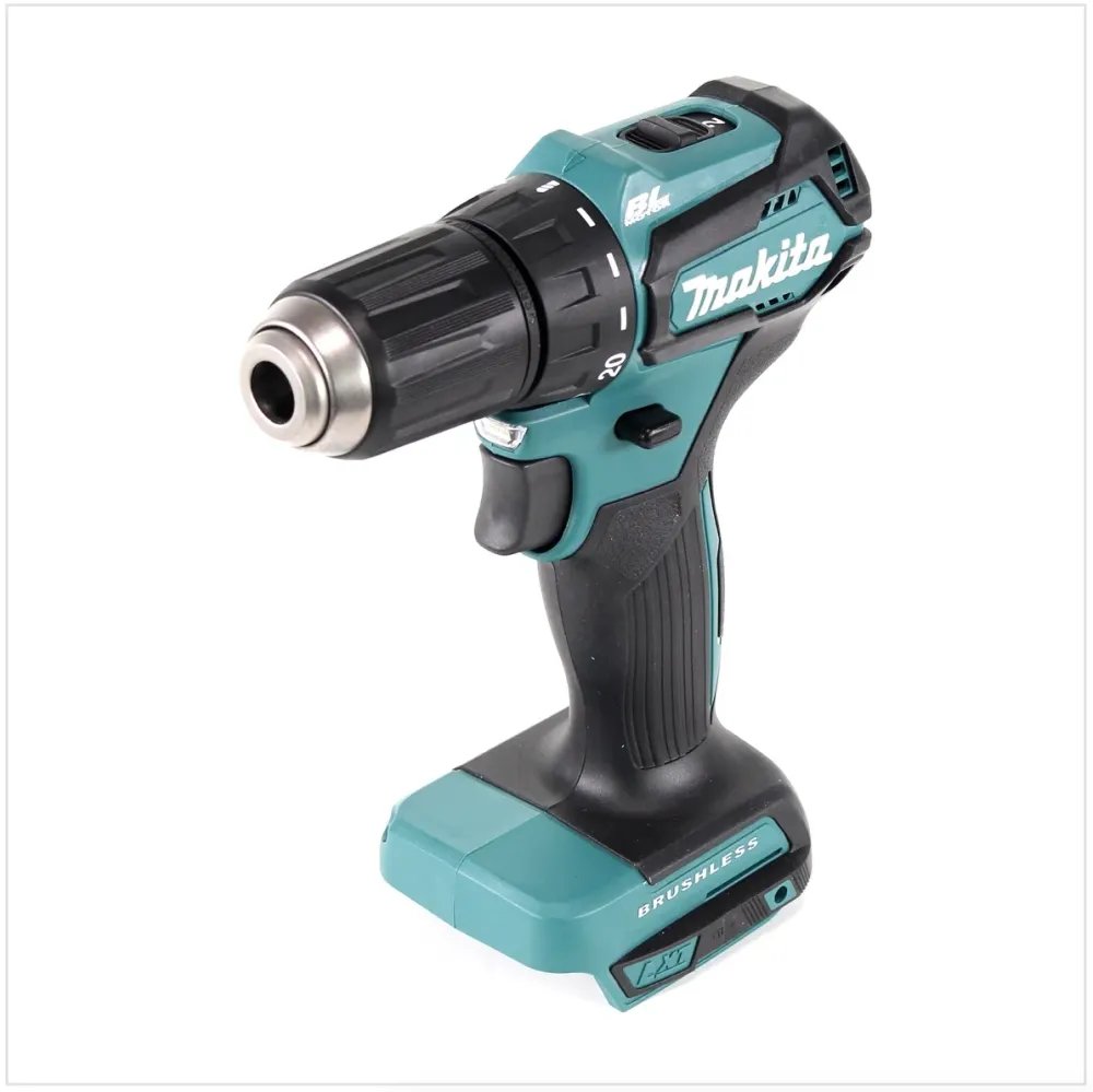 Makita DDF 483 RA1J akumulatorowa wiertarko-wkrętarka 18 V 40 Nm bezszczotkowa + 1x akumulator 2,0 Ah + ładowarka + Makpac