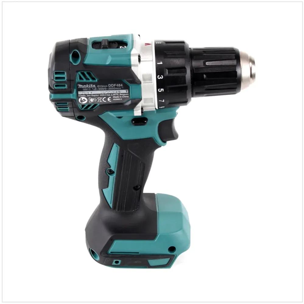 Makita DDF 484 Z akumulatorowa wiertarko-wkrętarka 18 V 54 Nm bezszczotkowa solo - bez akumulatora, bez ładowarki