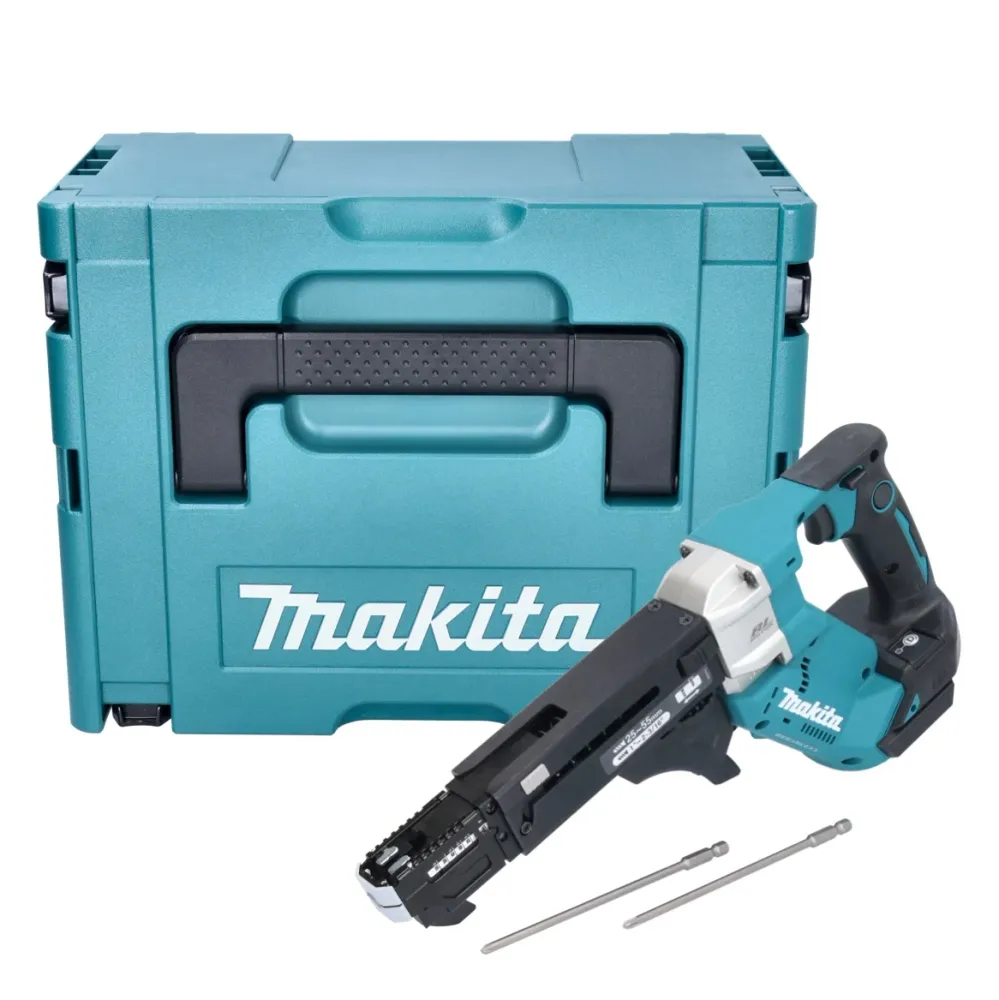 Makita DFR 551 ZJ akumulatorowa wkrętarka akumulatorowa 18 V 25 - 55 mm bezszczotkowa + Makpac - bez akumulatora, bez łado...