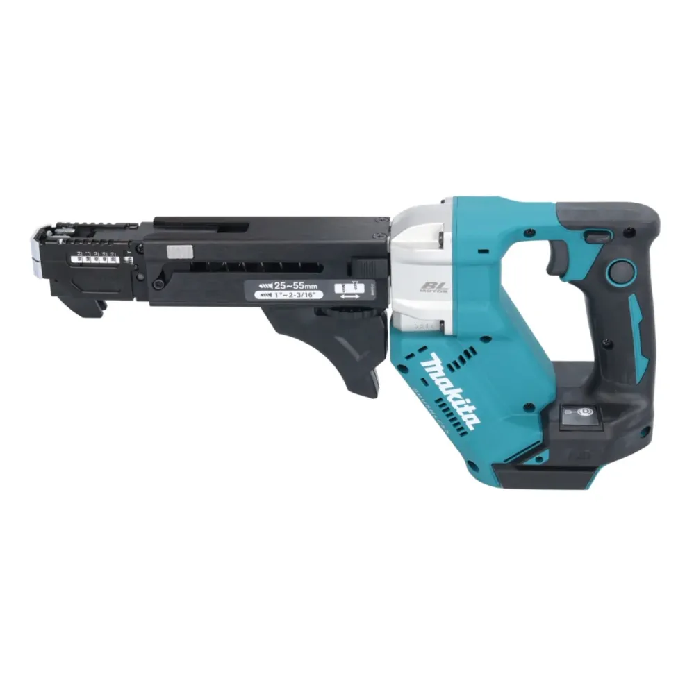 Makita DFR 551 RM1 wkrętarka akumulatorowa 18 V 25 - 55 mm bezszczotkowa + 1x akumulator 4,0 Ah + ładowarka