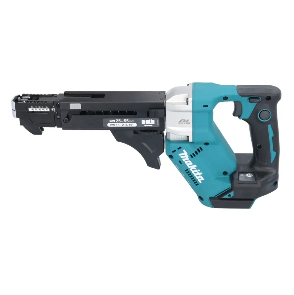 Makita DFR 551 RTJ wkrętarka akumulatorowa 18 V 25 - 55 mm bezszczotkowa + 2x akumulator 5,0 Ah + ładowarka + Makpac