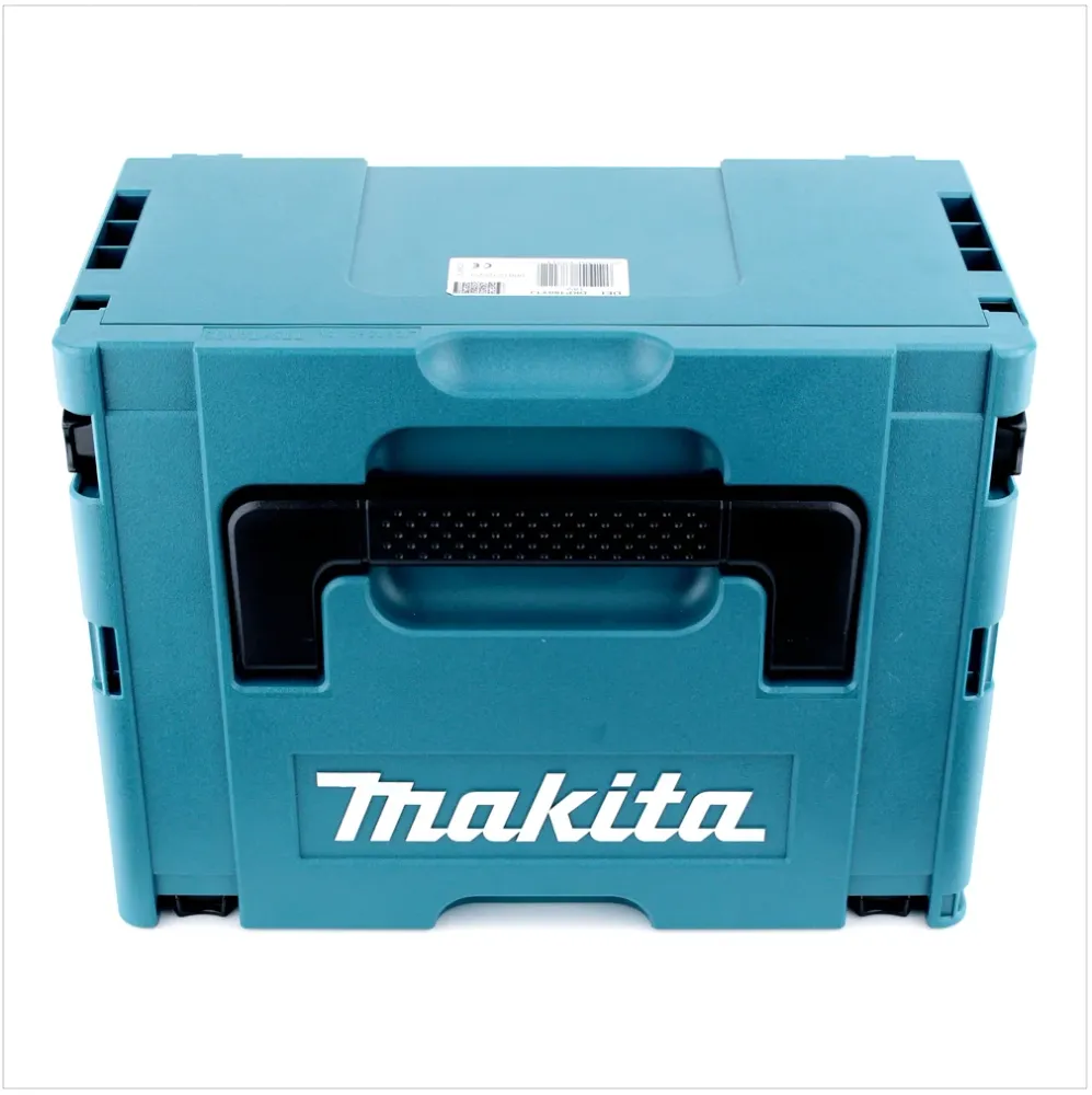 Makita DGA 506 RFJ akumulatorowa szlifierka kątowa 18 V 125 mm bezszczotkowa + 2x akumulator 3,0 Ah + ładowarka + Makpac