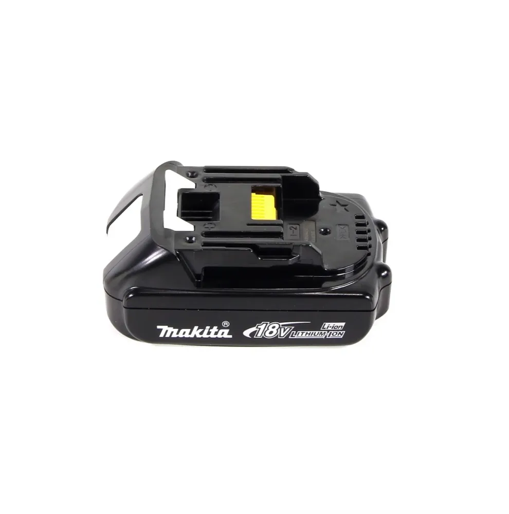 Makita DGA 506 Y1J akumulatorowa szlifierka kątowa 18V 125mm bezszczotkowa + 1x akumulator 1.5Ah + Makpac - bez ładowarki