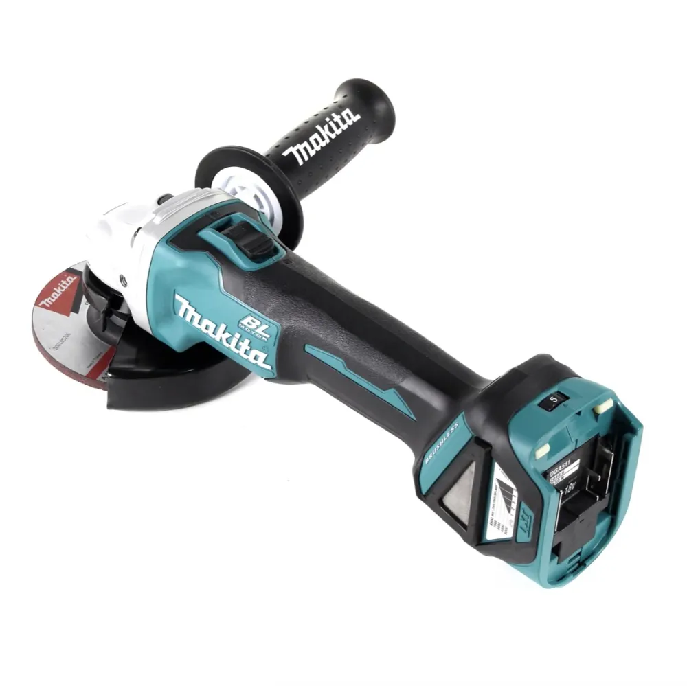 Makita DGA 511 Z Akumulatorowa szlifierka kątowa 18 V 125 mm bezszczotkowa Solo - bez akumulatora, bez ładowarki