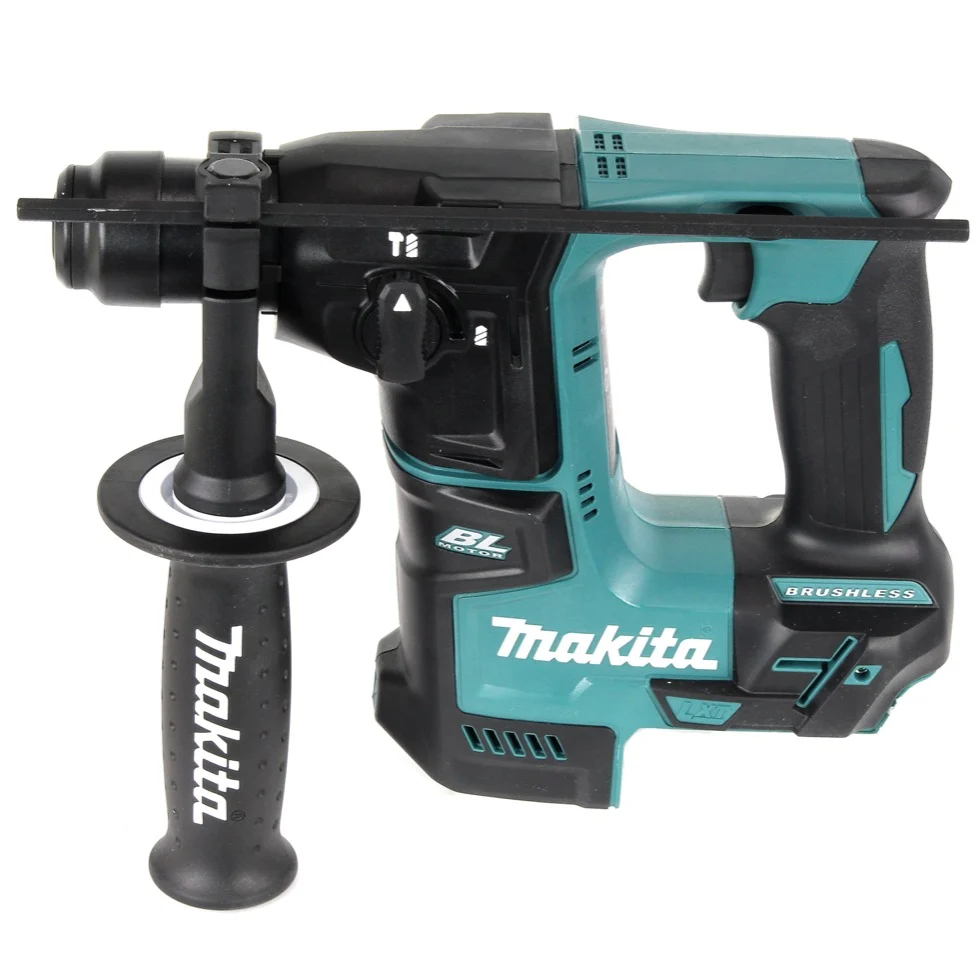 Makita DHR 171 RGJ akumulatorowy młot udarowo-obrotowy 1,2J 18V bezszczotkowy SDS Plus + 2x akumulator 6,0Ah + ładowarka +...