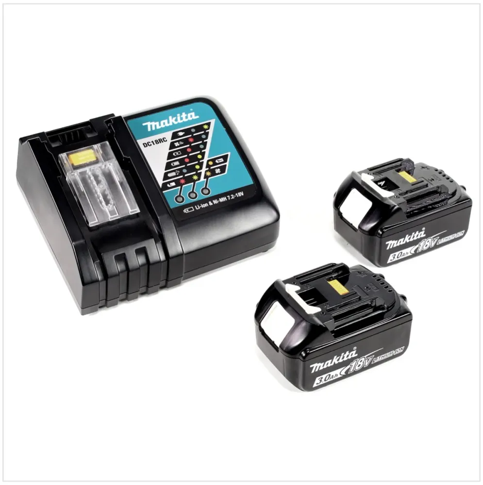 Makita DHR 264 2 x 18 V / 36 V Li-Ion SDS Plus akumulatorowa wiertarko-wkrętarka udarowa Makpac 4 z wkładką + 2x akumulato...