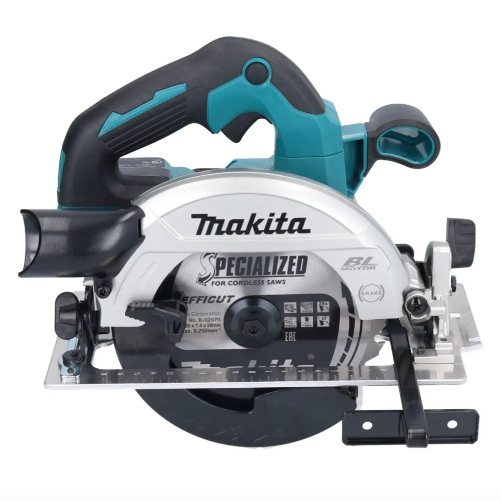 Makita DHS 661 RG1 Akumulatorowa ręczna pilarka tarczowa 18 V 165 mm bezszczotkowa + 1x akumulator 6,0 Ah + ładowarka