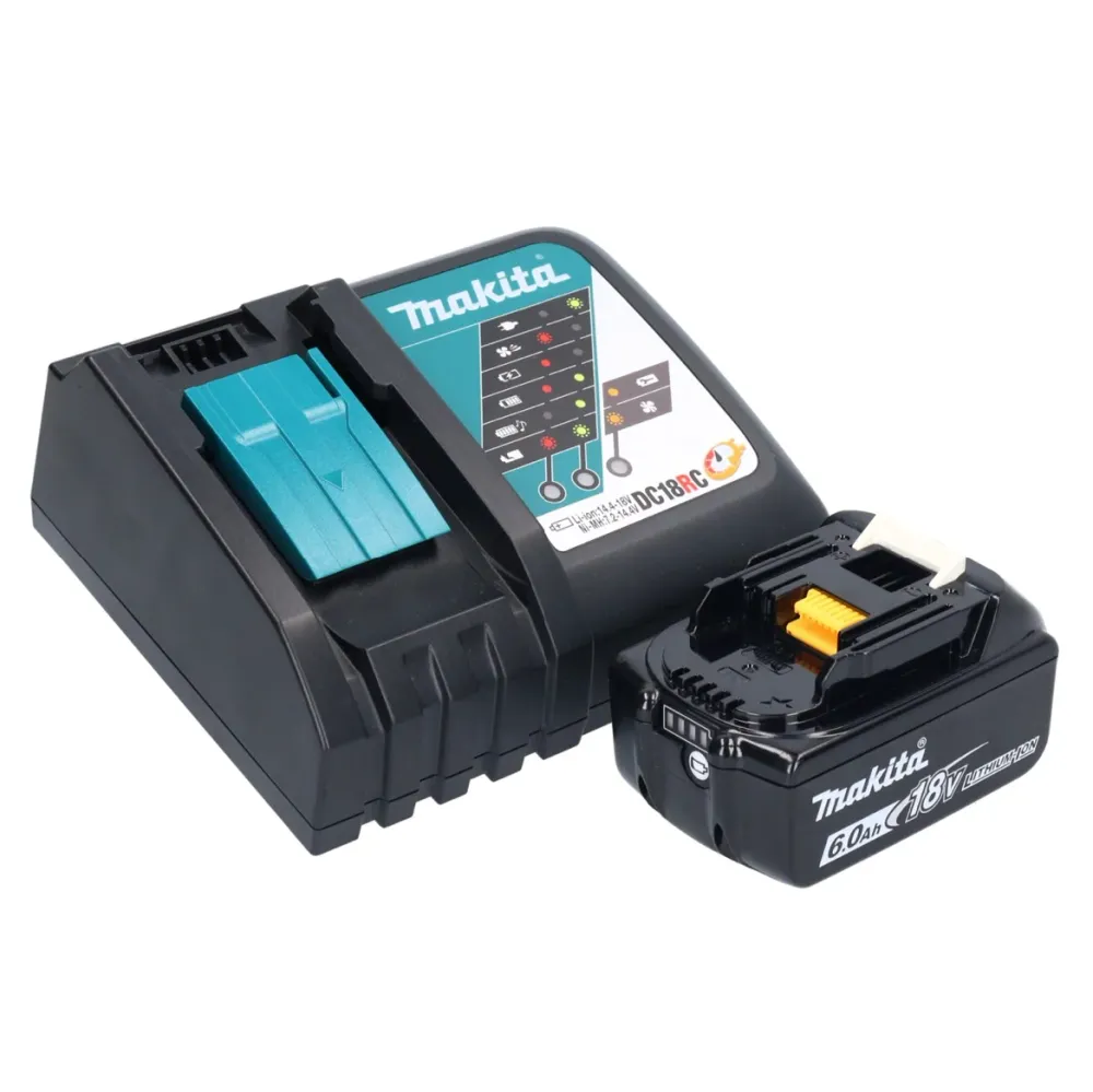 Makita DJR 189 RG1J akumulatorowa pił szablasta 18 V bezszczotkowa + 1x akumulator 6,0 Ah + ładowarka + Makpac