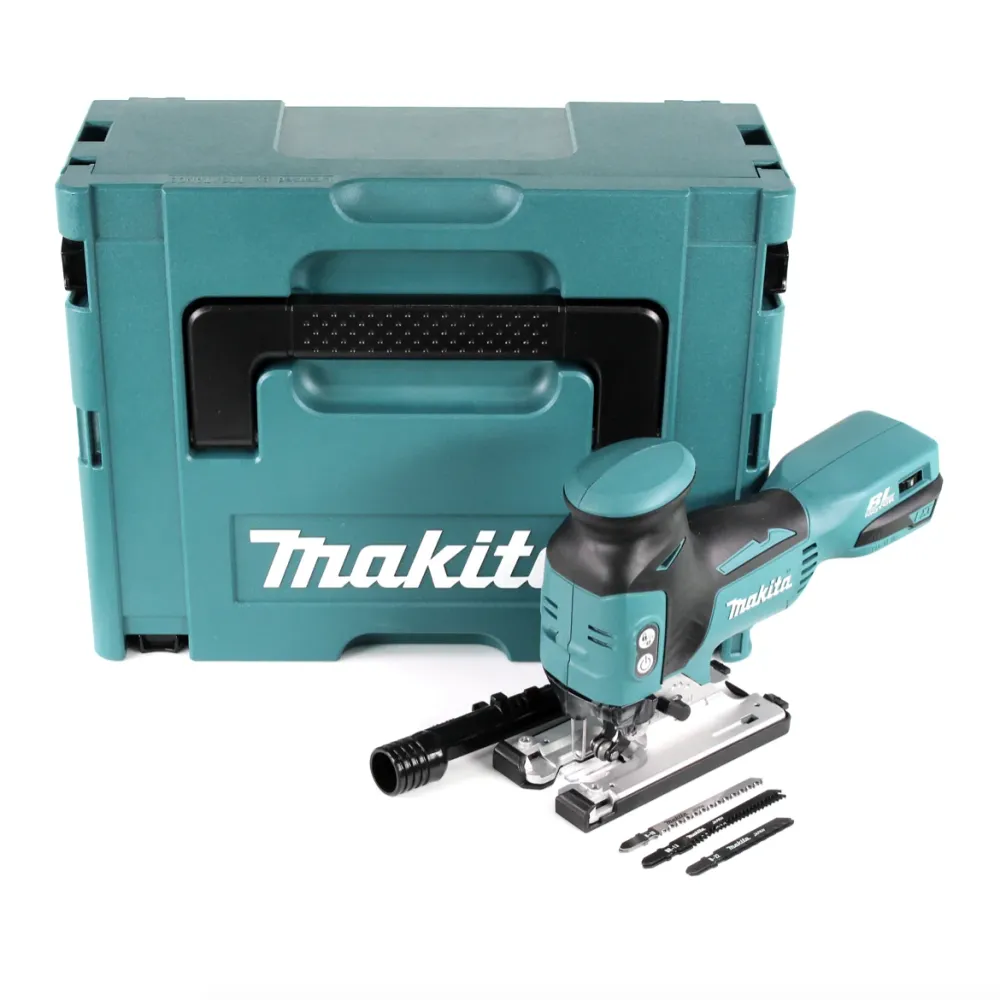 Makita DJV 181 ZJ Akumulatorowa wyrzynarka oscylacyjna 18 V bezszczotkowa Solo + Makpac - bez akumulatora, bez ładowarki