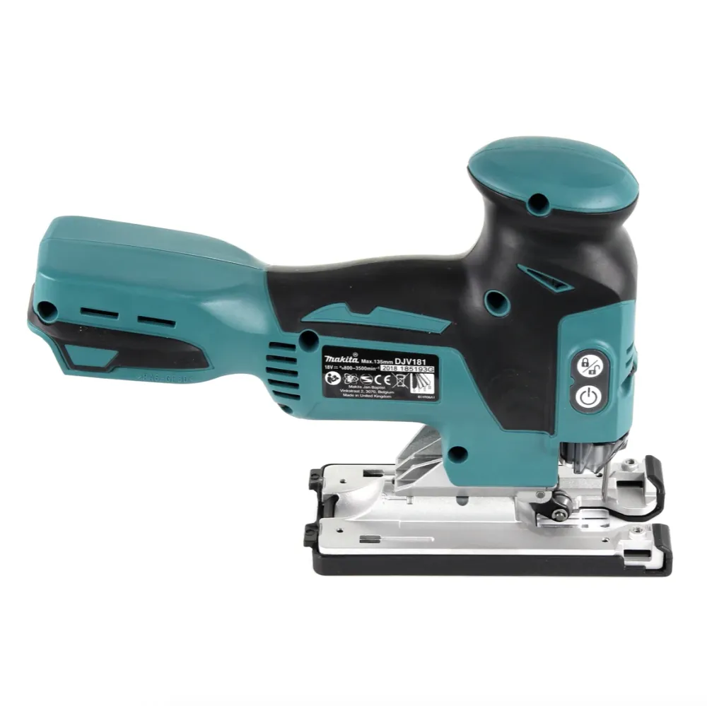 Makita DJV 181 ZJ Akumulatorowa wyrzynarka oscylacyjna 18 V bezszczotkowa Solo + Makpac - bez akumulatora, bez ładowarki