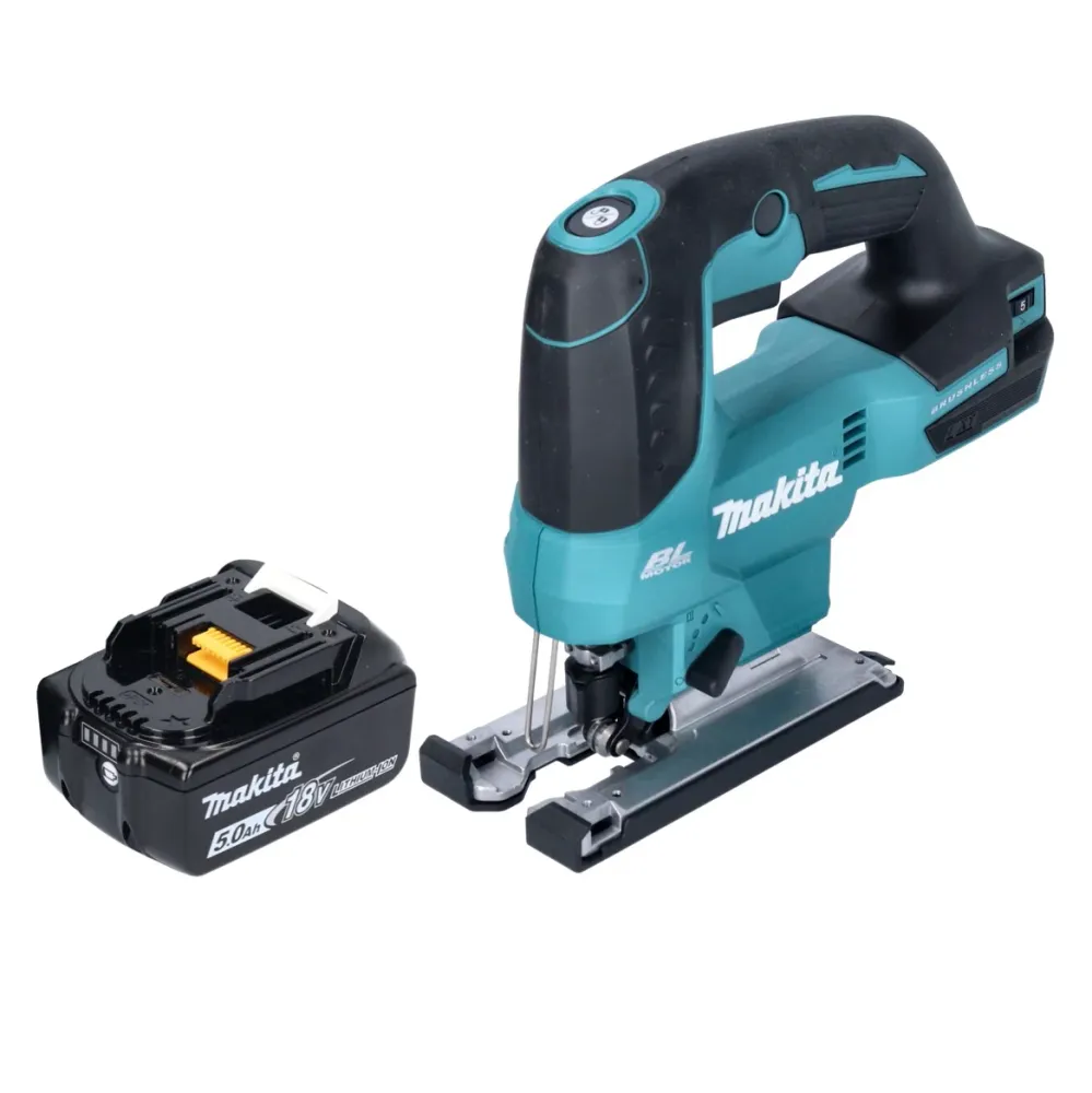 Makita DJV 184 T1 wyrzynarka akumulatorowa 18 V bezszczotkowa + 1x akumulator 5,0 Ah - bez ładowarki