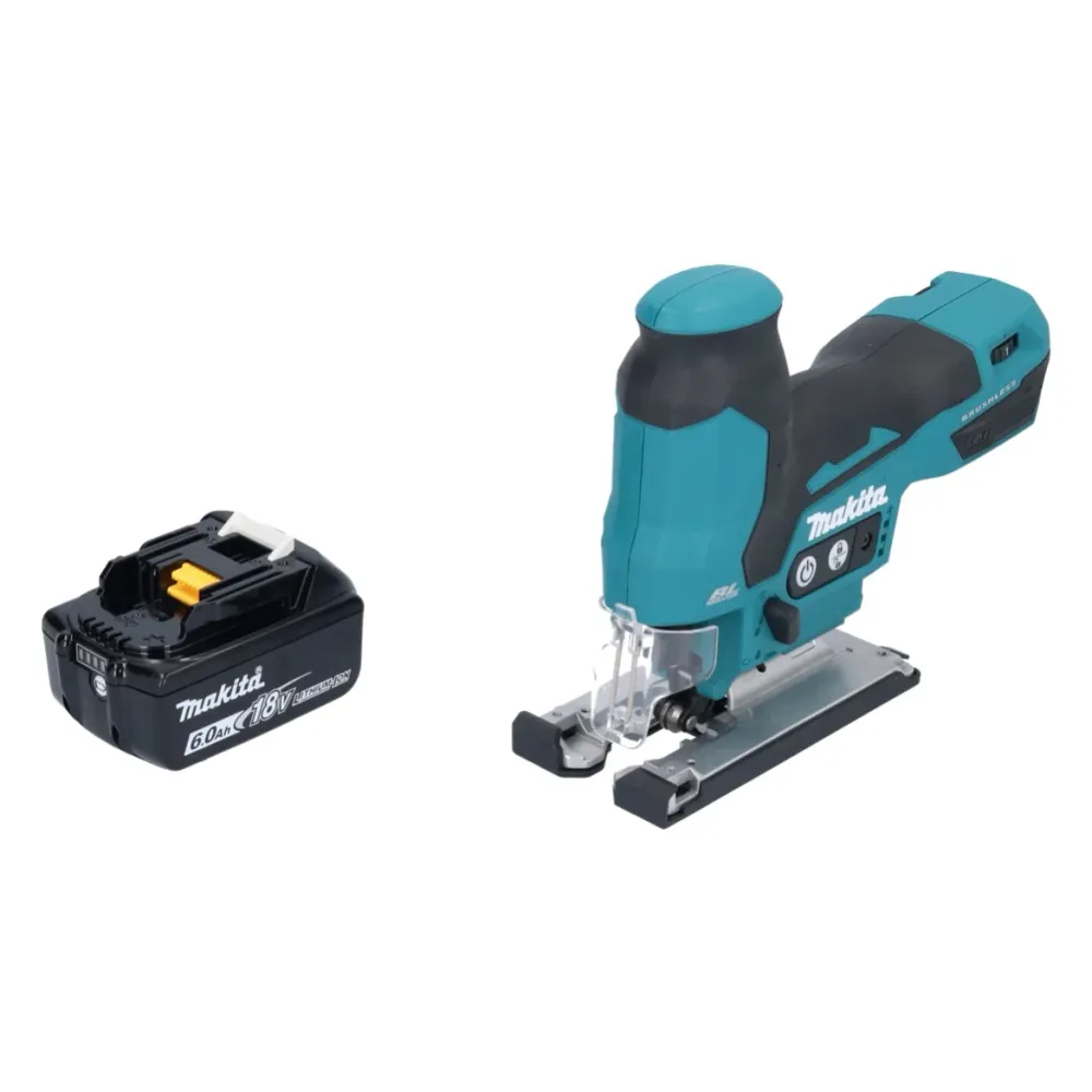 Makita DJV 185 G1 akumulatorowa wyrzynarka szablasta 18 V bezszczotkowa + 1x akumulator 6,0 Ah - bez ładowarki