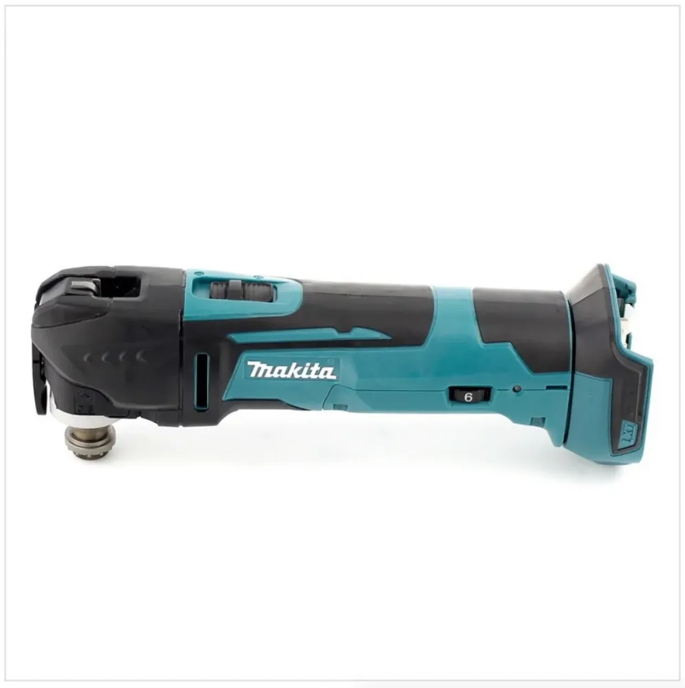 Makita DTM 51 RAJ akumulatorowe narzędzie wielofunkcyjne oscylator 18 V + 2x akumulator 2,0 Ah + ładowarka + Makpac