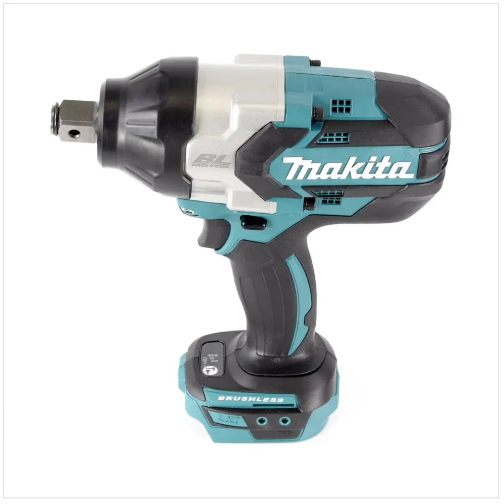 Makita DTW 1001 Y1J akumulatorowy klucz udarowy 18V 3/4" 1050Nm bezszczotkowy + 1x akumulator 1.5Ah + Makpac - bez ładowarki