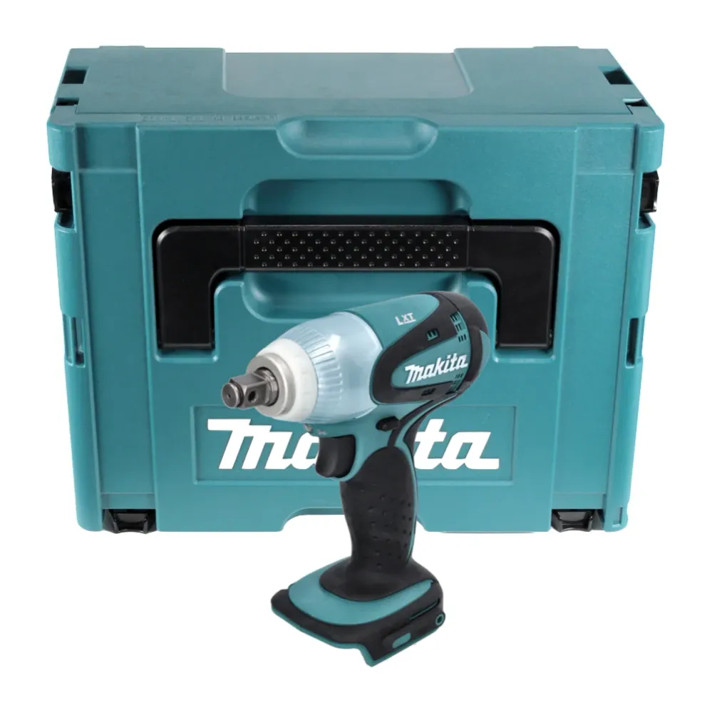 Makita DTW 251 ZJ akumulatorowy klucz udarowy 18 V 230 Nm 1/2" + Makpac - bez akumulatora, bez ładowarki