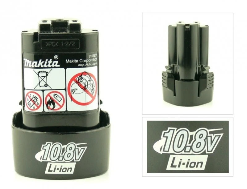 Makita LCT303X2 GRÜN 10,8V Li-Ion Akku Bohrschrauber: DF330D, TD090D
