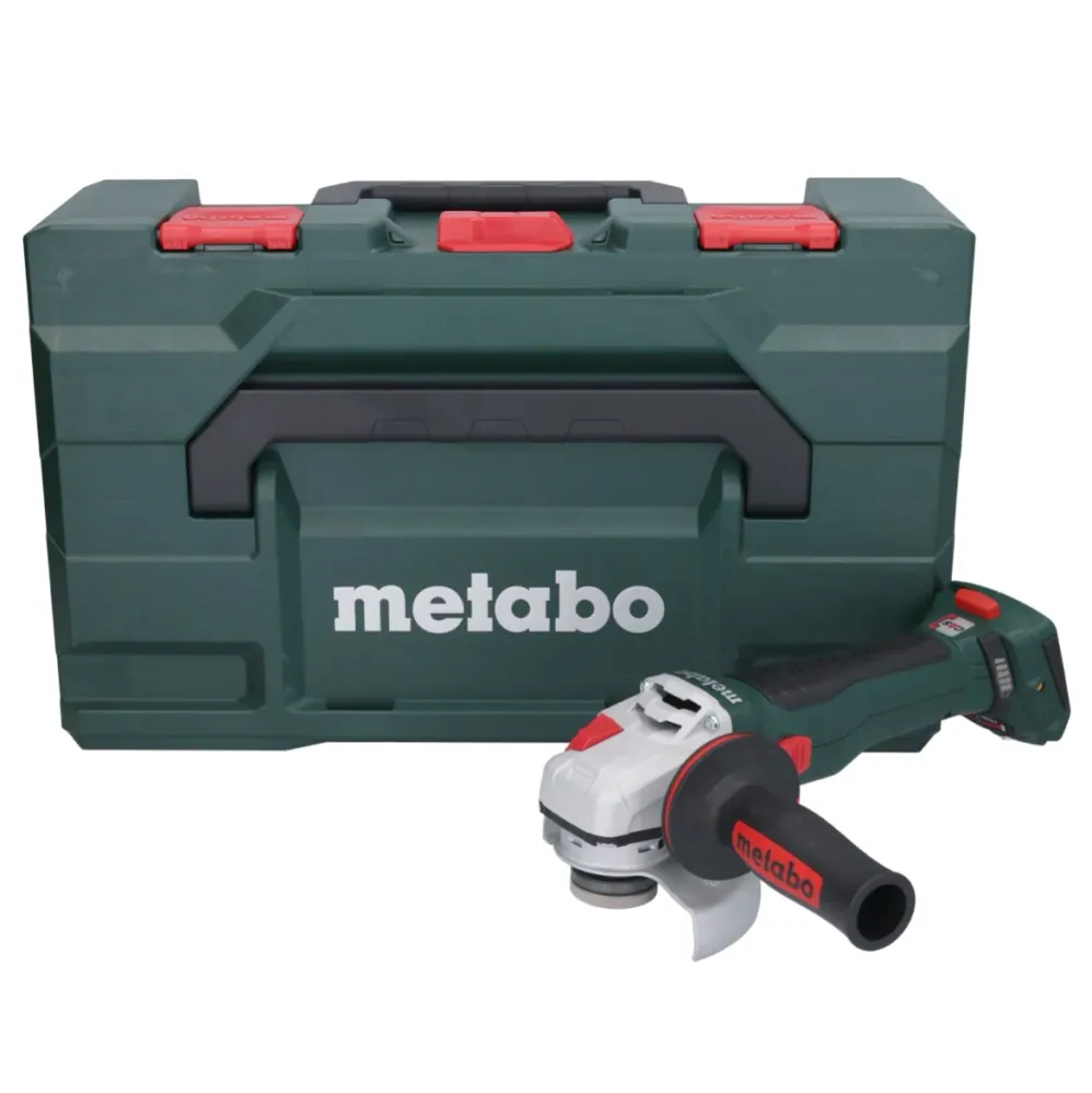 Akumulatorowa szlifierka kątowa Metabo WB 18 LT BL 11-125 Quick 18 V 125 mm bezszczotkowa + metaBOX ( 613054840 ) - bez ak...