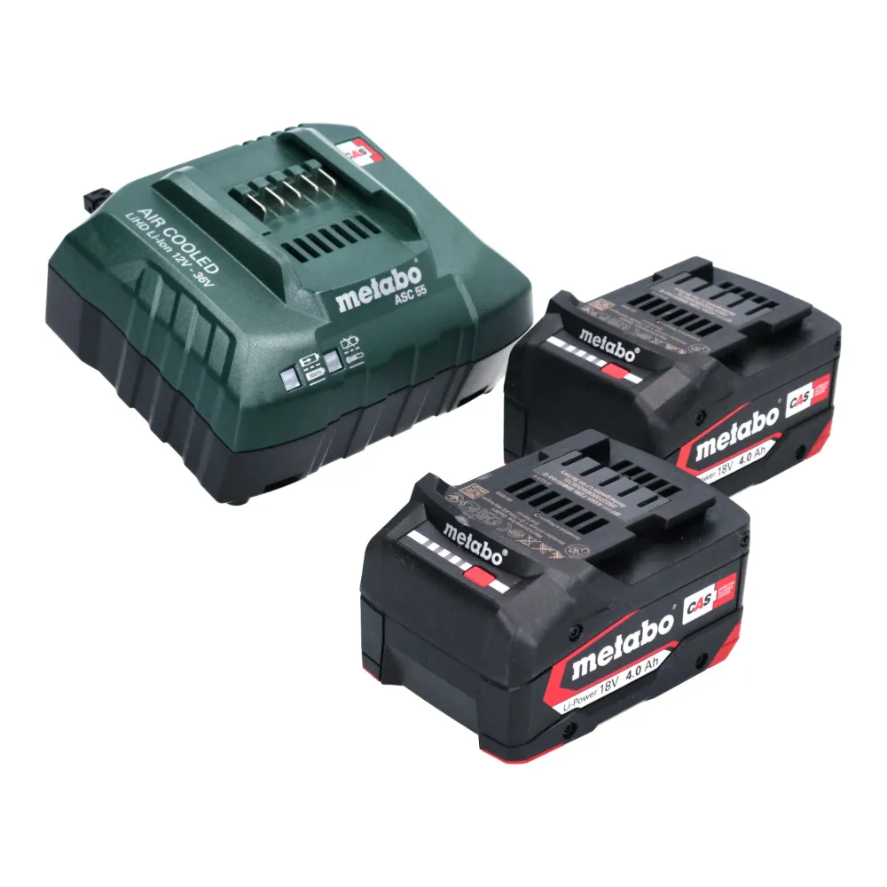 Metabo BS 18 LT BL Q akumulatorowa wiertarko-wkrętarka 18 V 75 Nm bezszczotkowa + 2x akumulator 4,0 Ah + ładowarka