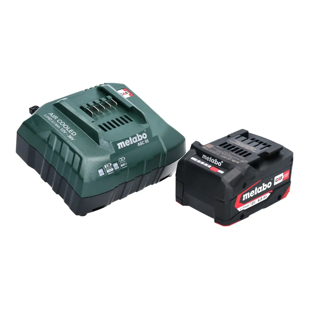 Metabo BS 18 LT BL Q akumulatorowa wiertarko-wkrętarka 18 V 75 Nm bezszczotkowa + 1x akumulator 4,0 Ah + ładowarka
