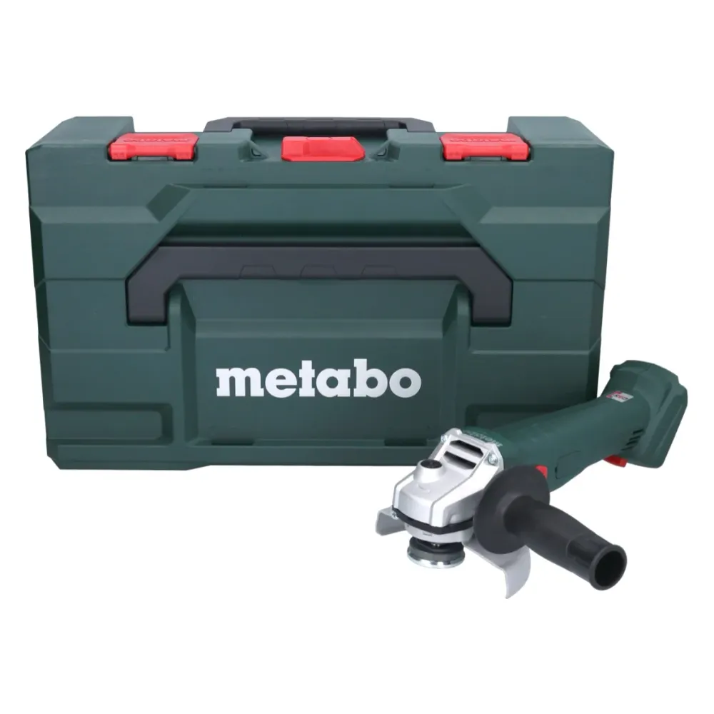 Metabo W 18 7-125 Akumulatorowa szlifierka kątowa 18 V 125 mm + metaBOX ( 602371840 ) - bez akumulatora, bez ładowarki