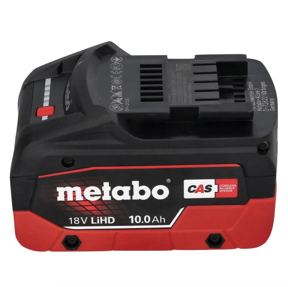 Metabo W 18 L BL 9-125 Akumulatorowa szlifierka kątowa 18 V 125 mm bezszczotkowa + 1x akumulator 10,0 Ah + metaBOX - bez ł...