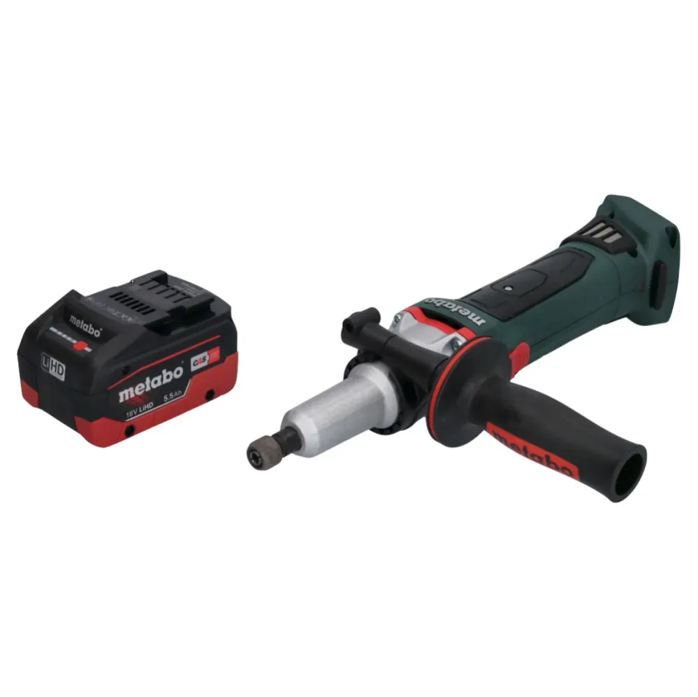 Metabo GA 18 LTX G akumulatorowa szlifierka prosta 18 V 6 mm + 1x akumulator 5,5 Ah - bez ładowarki