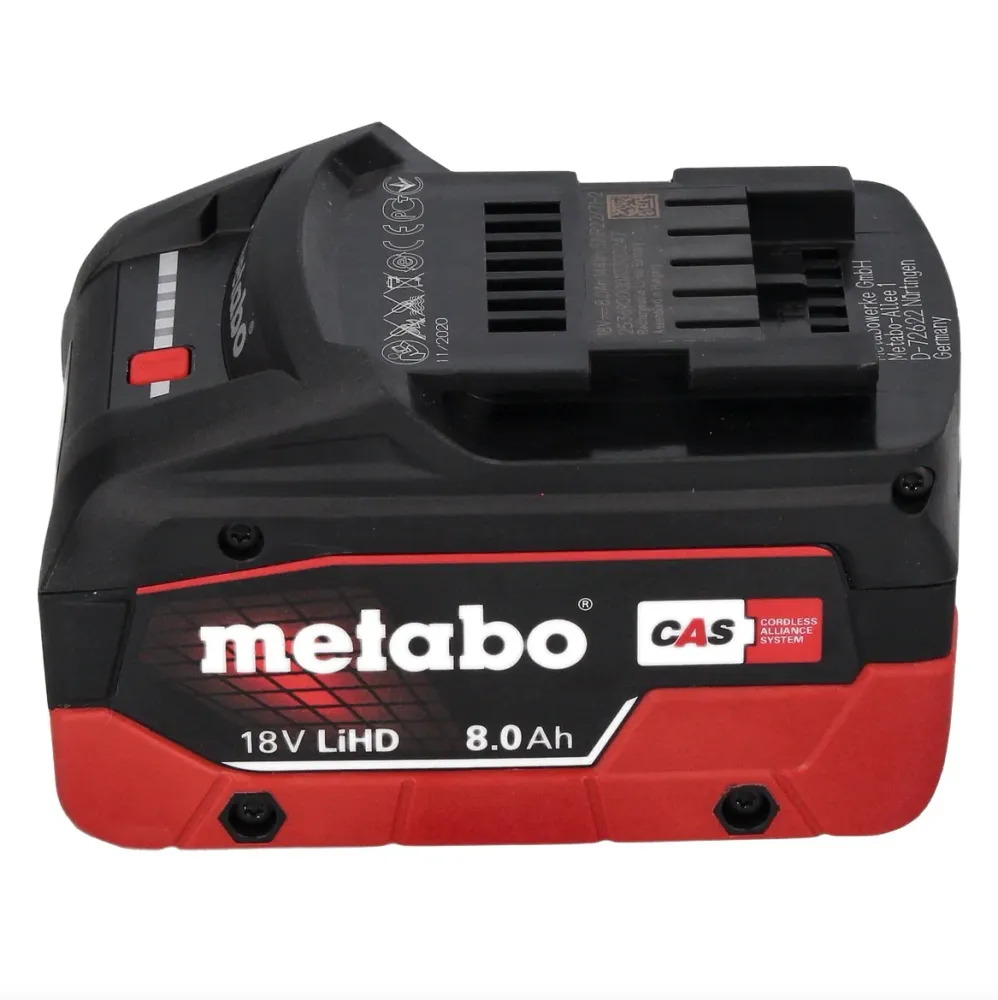 Metabo GA 18 LTX G akumulatorowa szlifierka prosta 18 V 6 mm + 1x akumulator 8,0 Ah - bez ładowarki