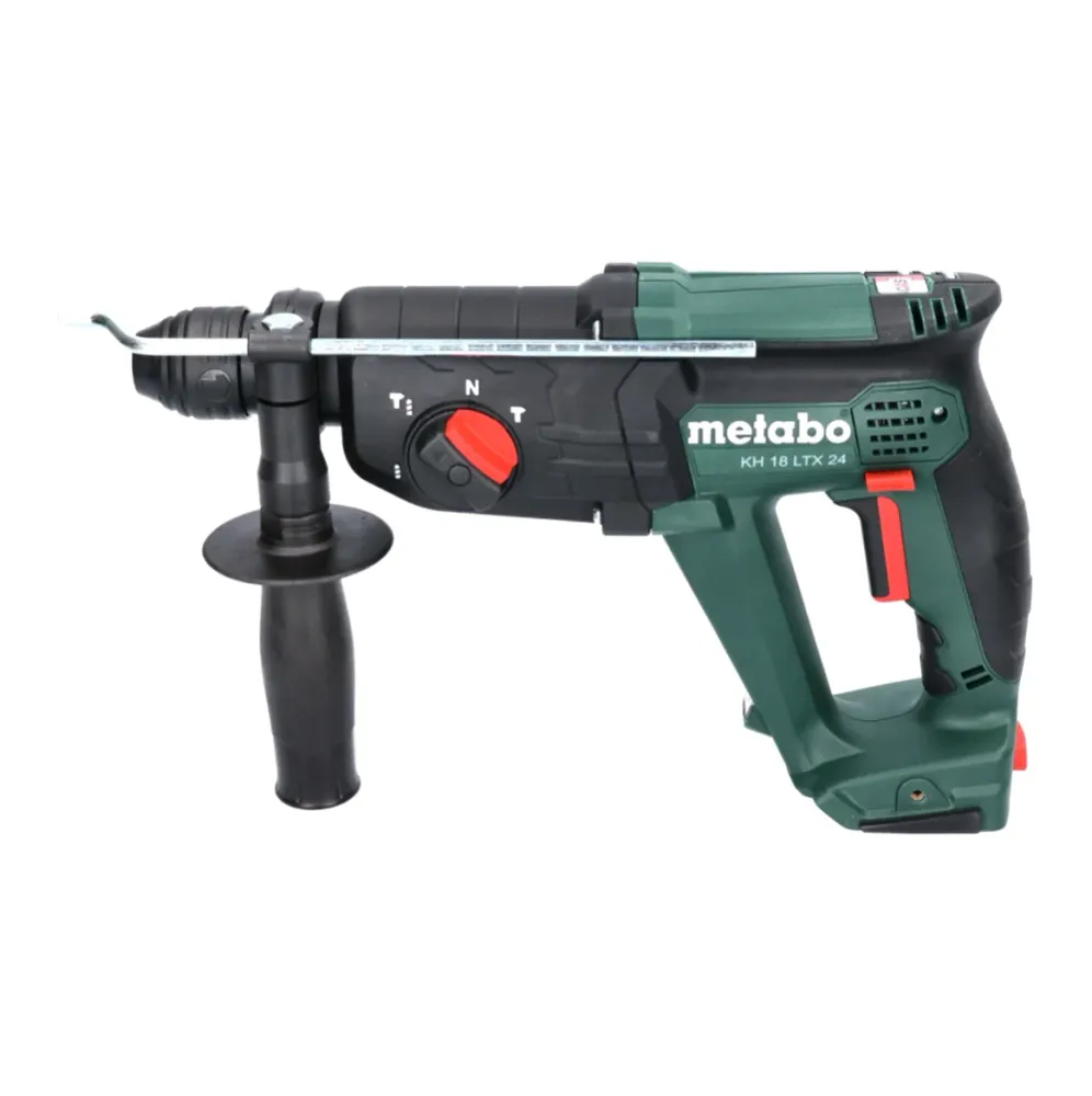 Metabo KH 18 LTX 24 akumulatorowy młot udarowo-obrotowy 18 V 2,1 J SDS plus + 1x akumulator 5,5 Ah + metaBOX - bez ładowarki