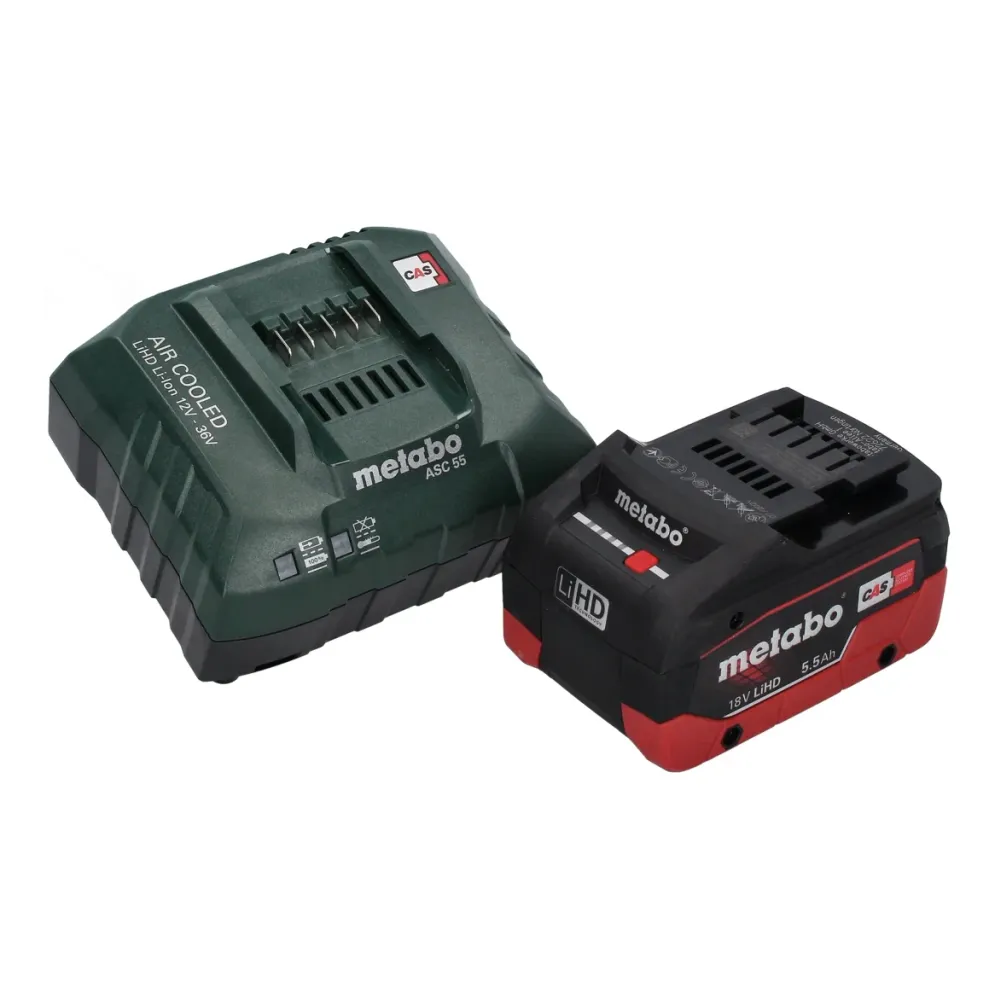 Metabo KH 18 LTX 24 akumulatorowy młot udarowo-obrotowy 18 V 2,1 J SDS plus + 1x akumulator 5,5 Ah + ładowarka + metaBOX