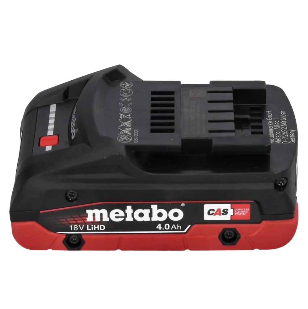 Metabo WPB 18 LT BL 11-125 Quick akumulatorowa szlifierka kątowa 18 V 125 mm bezszczotkowa + 1x akumulator 4,0 Ah + metaBO...