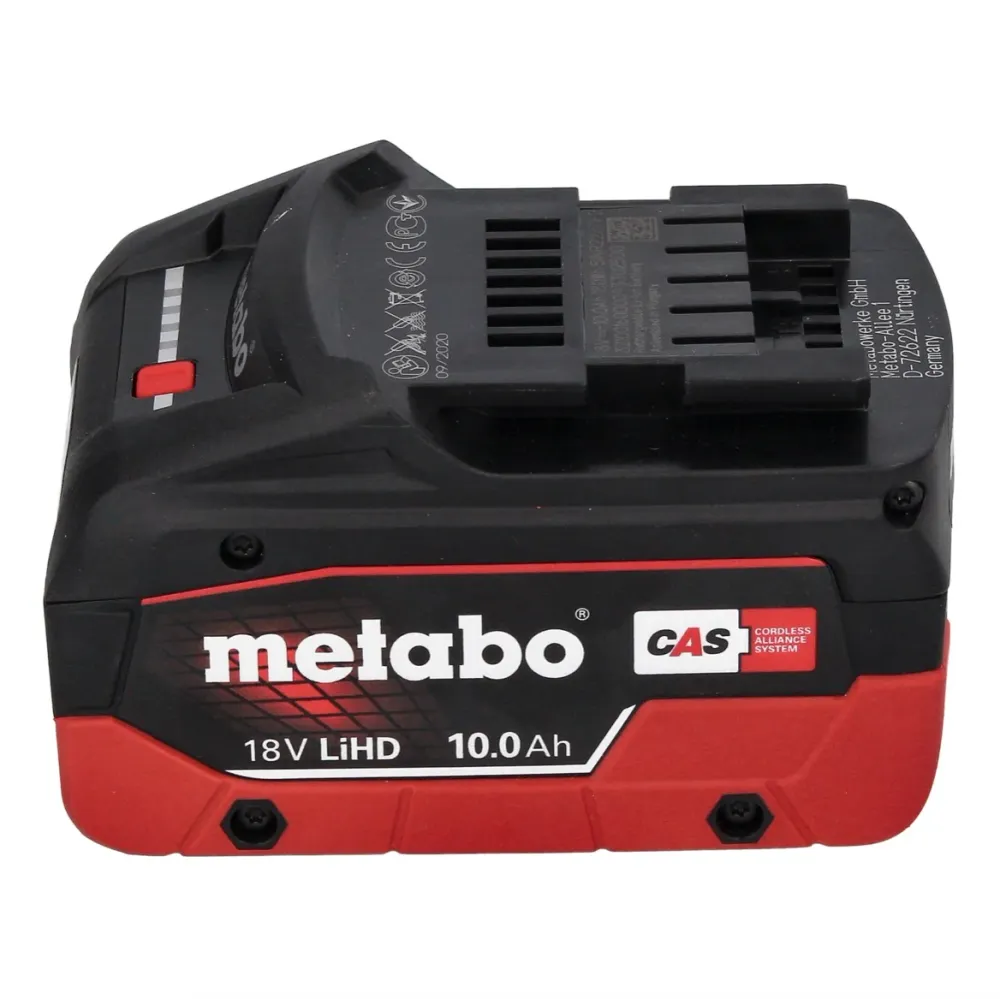 Metabo WPBA 18 LTX BL 15-125 Quick DS akumulatorowa szlifierka kątowa 18 V 125 mm bezszczotkowa + 1x akumulator 10,0 Ah +...