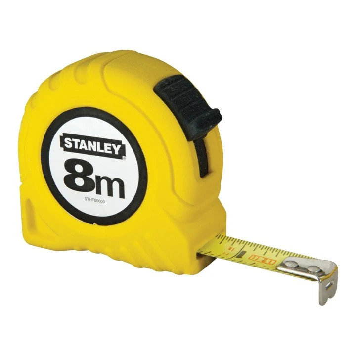 Miara kieszonkowa STANLEY długość 8 m szerokość 25 mm mm/cm ( 4000787344 )