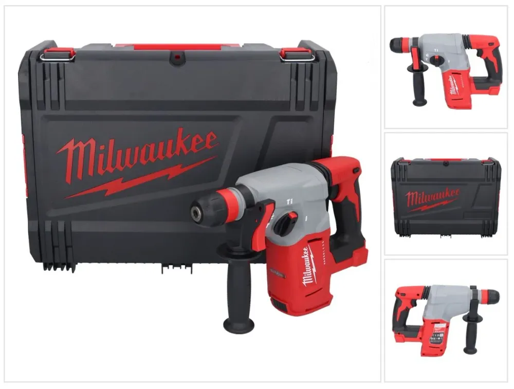 Milwaukee M18 BLHX-0X akumulatorowy młot udarowo-obrotowy 18 V 2,3 J bezszczotkowy ( 4933478891 ) + skrzynka HD - bez akum...