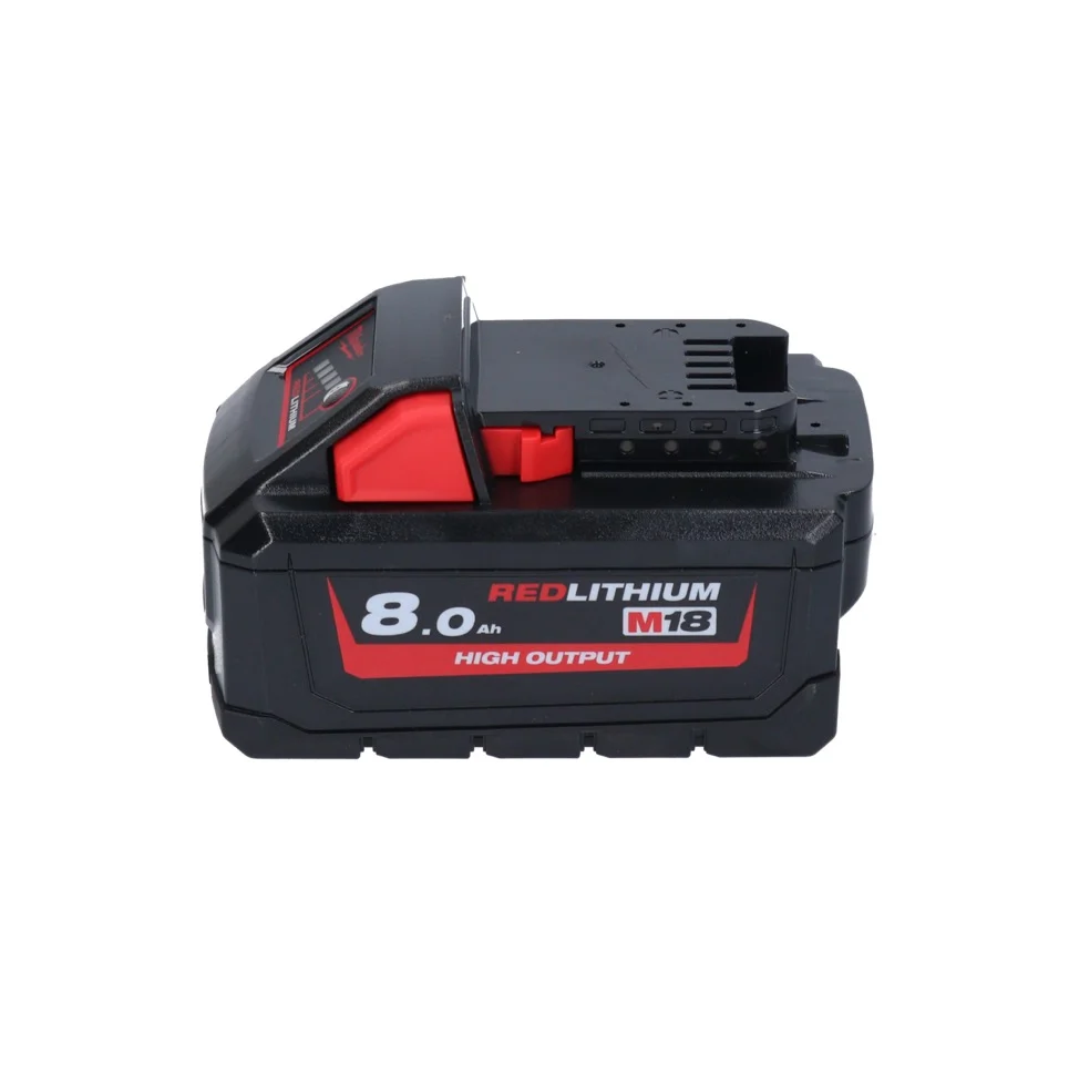 Milwaukee M18 BLHX-801X akumulatorowy młot udarowo-obrotowy 18 V 2,3 J bezszczotkowy + 1x akumulator 8,0 Ah + skrzynka HD...