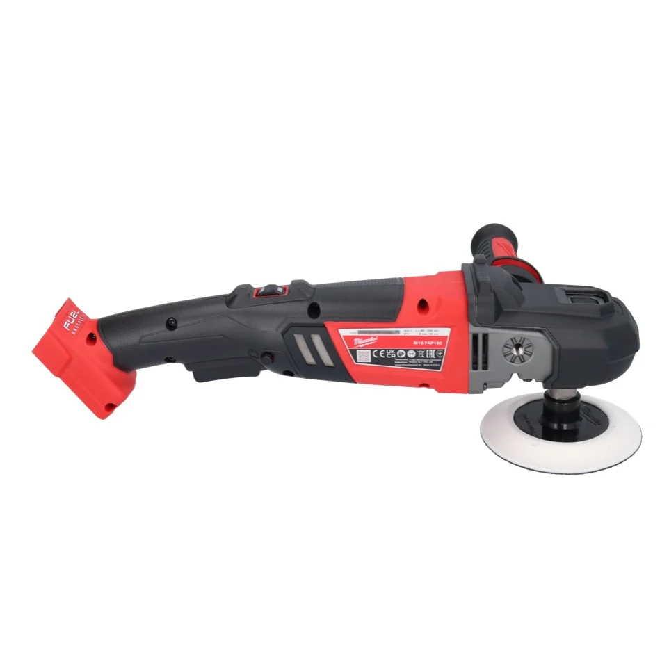 Milwaukee M18 FAP180-552 Polerka akumulatorowa 18 V 180 mm bezszczotkowa + 2x akumulator 5,5 Ah + ładowarka
