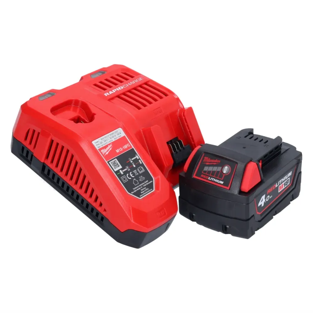 Milwaukee M18 FHS20-401 akumulatorowa pilarka do przycinania 18 V 20 cm + 1x akumulator 4,0 Ah + ładowarka