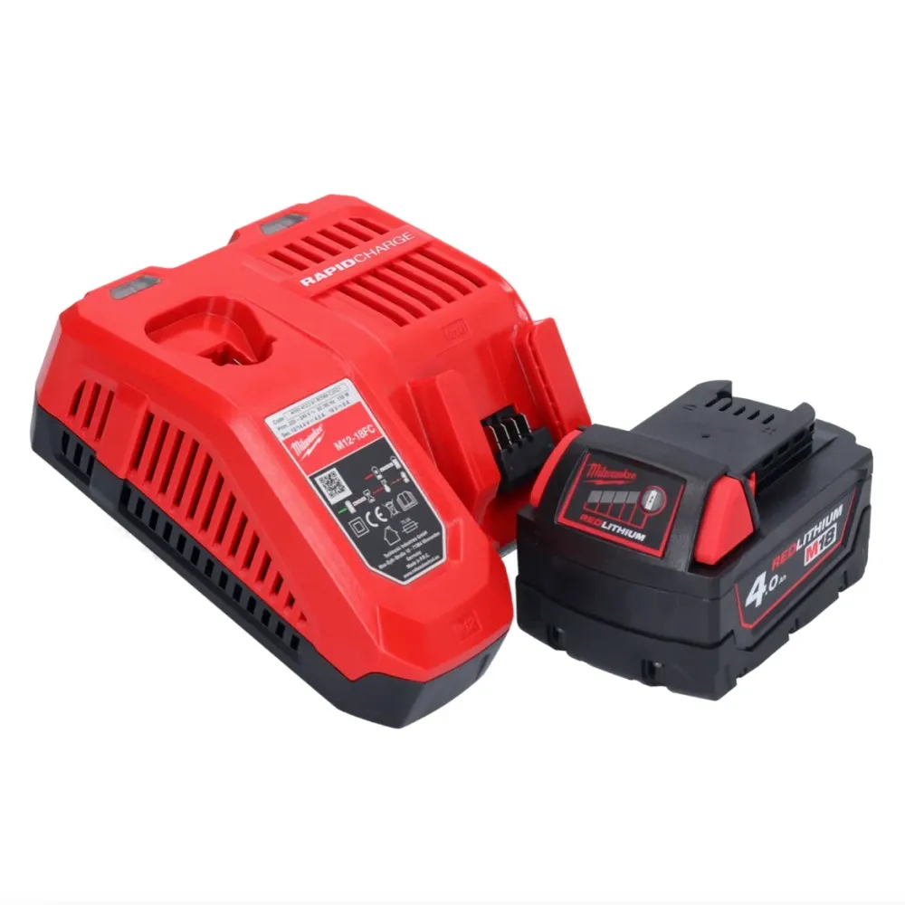 Milwaukee M18 FHZ-401X akumulatorowa pilarka szablasta 18 V 22 mm bezszczotkowa + 1x akumulator 4,0 Ah + ładowarka + pudeł...