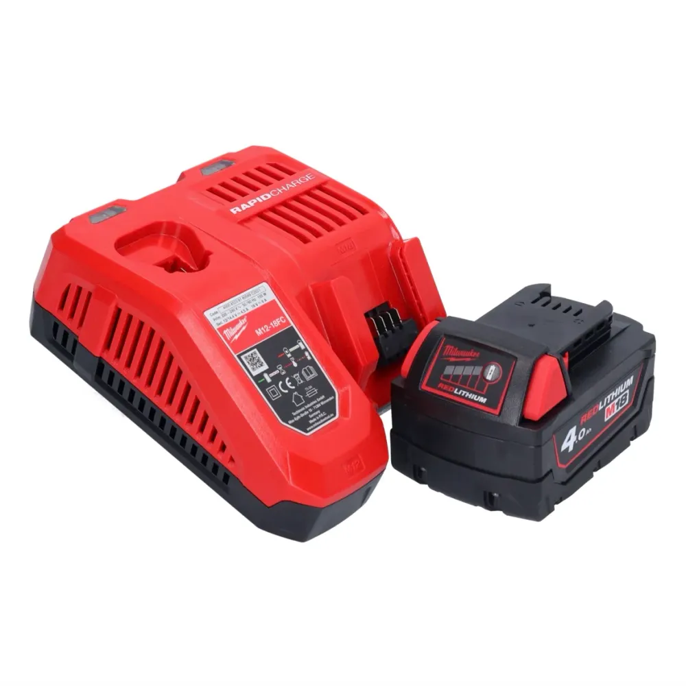 Milwaukee M18 FID3-401 akumulatorowy klucz udarowy 18 V 1/4" 226 Nm bezszczotkowy + 1x akumulator 4,0 Ah + ładowarka