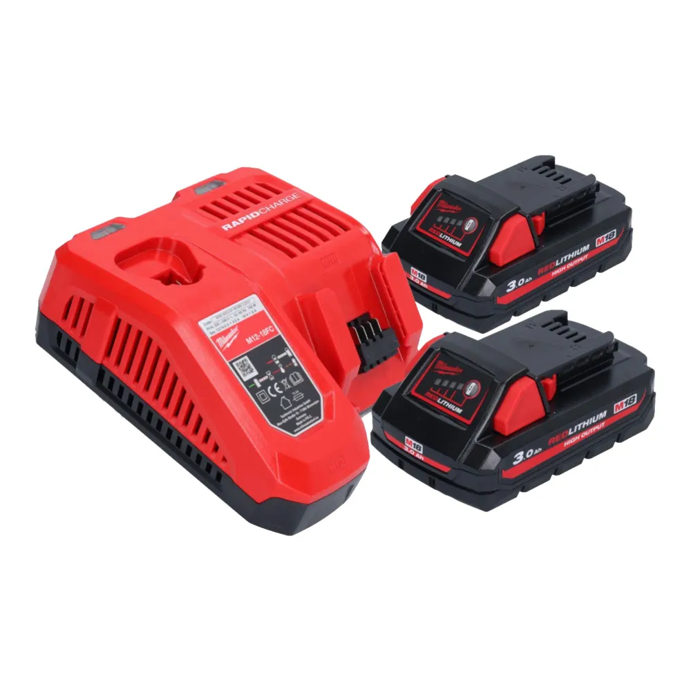 Milwaukee M18 FPS55-302 Akumulatorowa zagłębiarka 18 V 165 mm bezszczotkowa + 2x akumulator 3,0 Ah + ładowarka