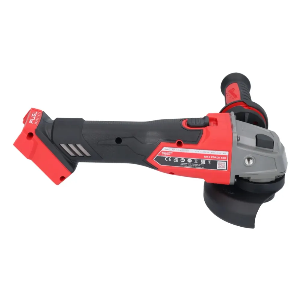 Milwaukee M18 FSAG115X-601 Akumulatorowa szlifierka kątowa 18 V 115 mm bezszczotkowa + 1x akumulator 6,0 Ah + ładowarka