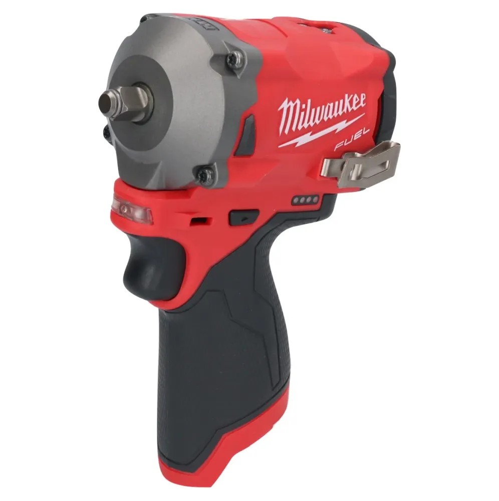 Milwaukee M12 FIW38-0 Akumulatorowy klucz udarowy 12 V 339 Nm 3/8" bezszczotkowy ( 4933464612 ) Solo - bez akumulatora, be...