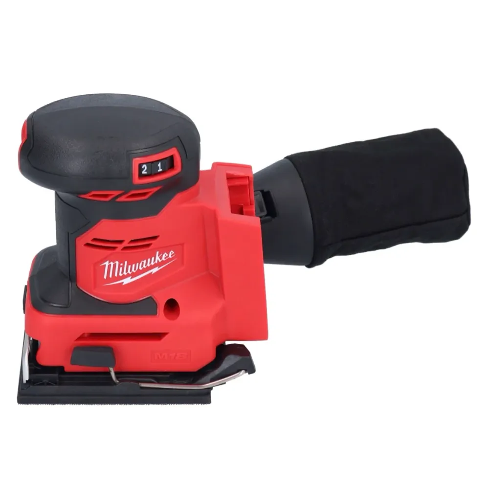 Milwaukee M18 BQSS-302 akumulatorowa szlifierka oscylacyjna 18 V 113 x 104 mm bezszczotkowa + 2x akumulator 3,0 Ah + ładow...