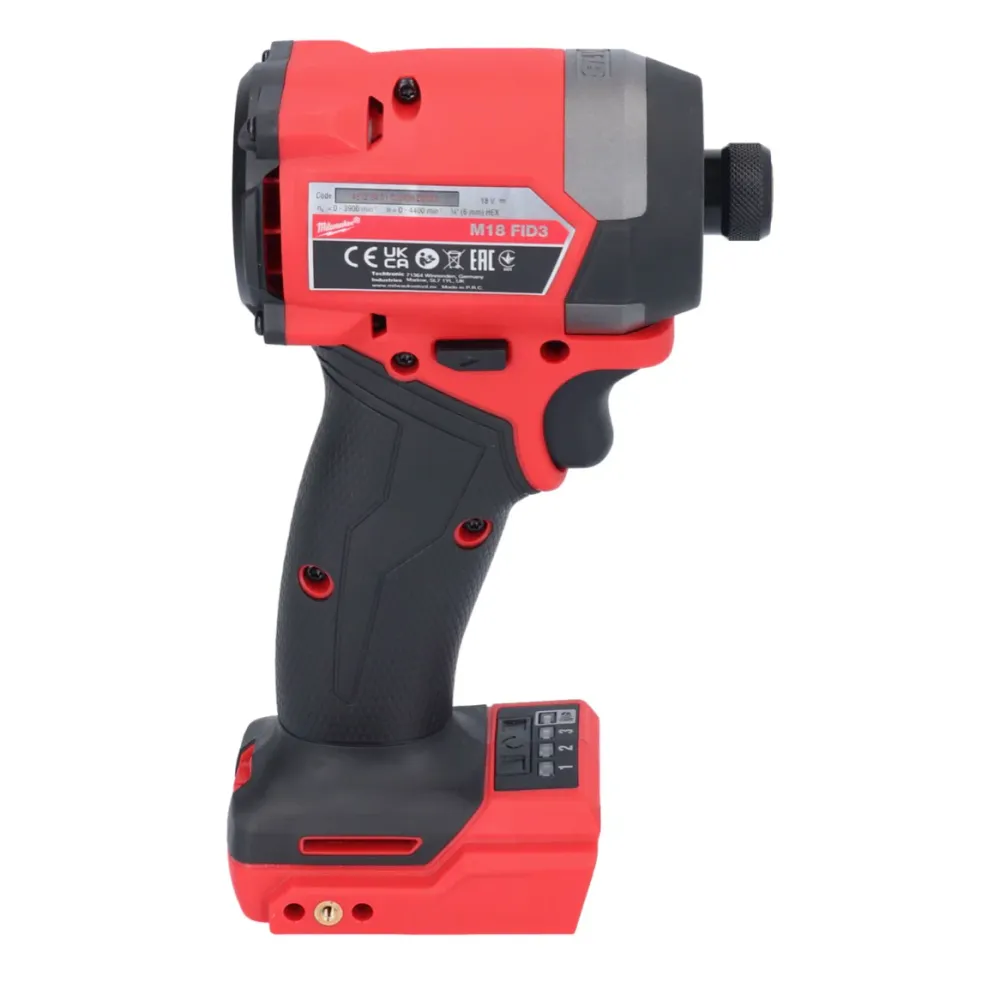 Milwaukee M18 FID3-0 akumulatorowa wkrętarka udarowa 18 V 1/4" 226 Nm bezszczotkowa Solo - bez akumulatora, bez ładowarki...