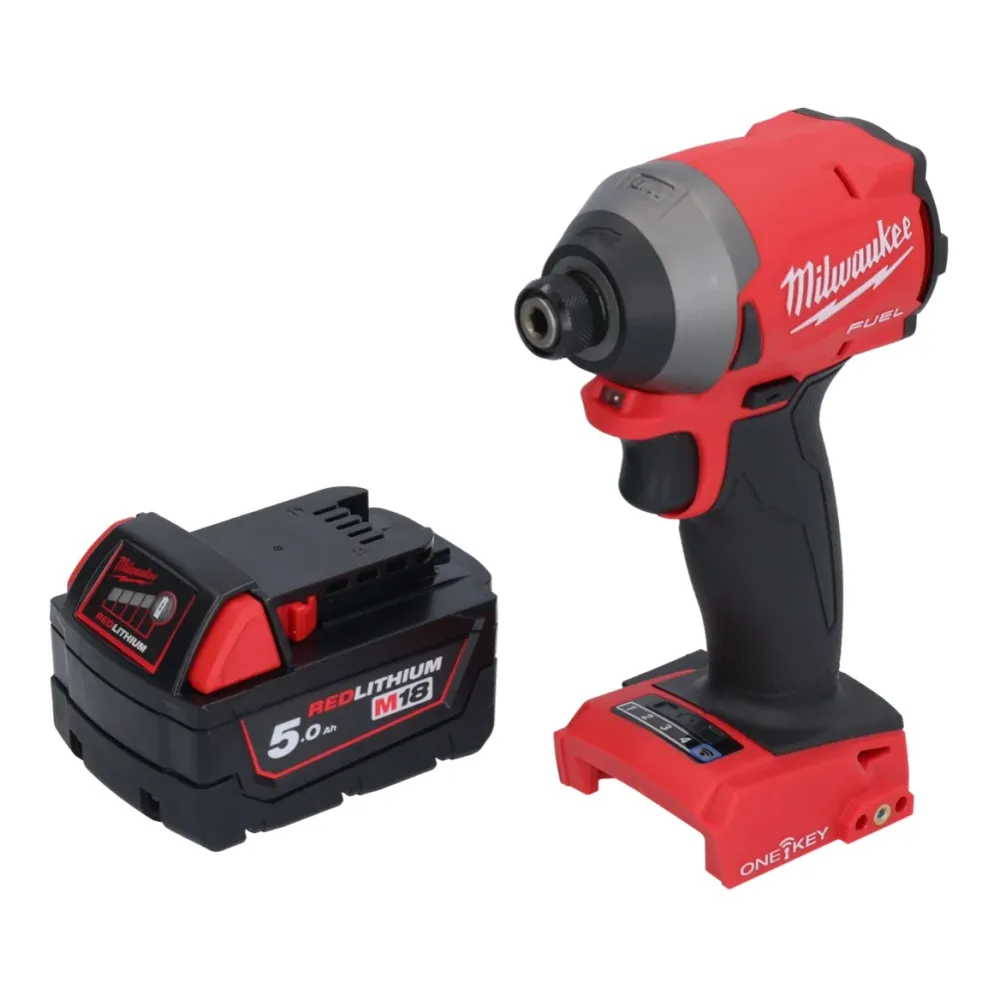 Milwaukee M18 ONEID2-501 akumulatorowy klucz udarowy 18 V 226 Nm 1/4" bezszczotkowy + 1x akumulator 5,0 Ah - bez ładowarki