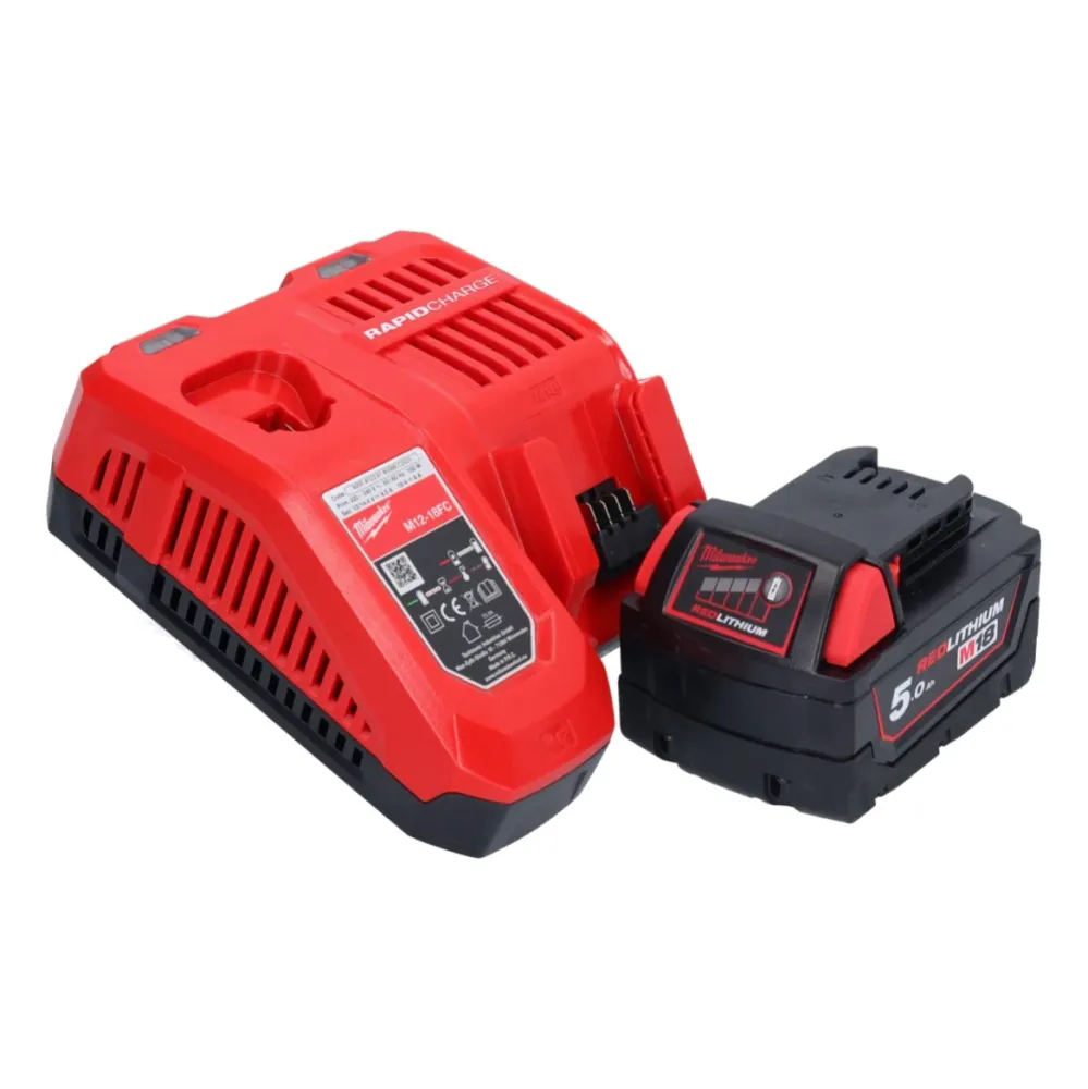 Milwaukee M18 ONEID2-501 akumulatorowy klucz udarowy 18 V 226 Nm 1/4" bezszczotkowy + 1x akumulator 5,0 Ah + ładowarka