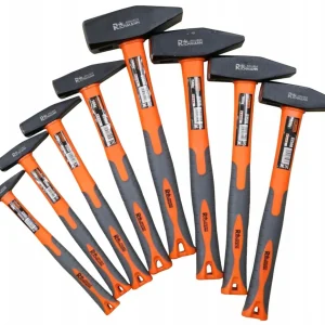 Młotki ślusarskie FIBERGLASS 8szt | 222/36