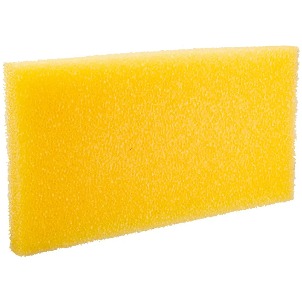 Paca styropianowa gąbka rzadka żółta twarda 270x130 mm | C0541