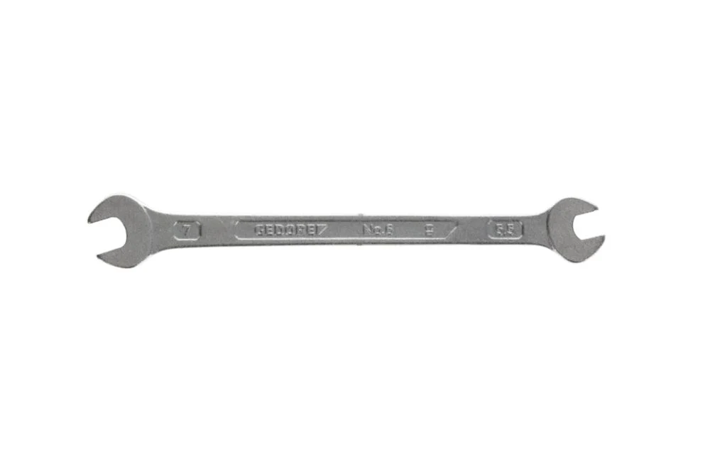 Podwójny klucz płaski GEDORE 6 5,5 x 7 mm Długość 122 mm ( 4000823005 )