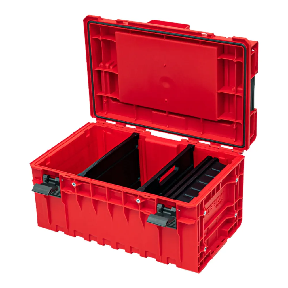 Qbrick System ONE 350 2.0 Expert RED ULTRA HD Walizka narzędziowa 585 x 385 x 320 mm 38 l z możliwością sztaplowania IP66