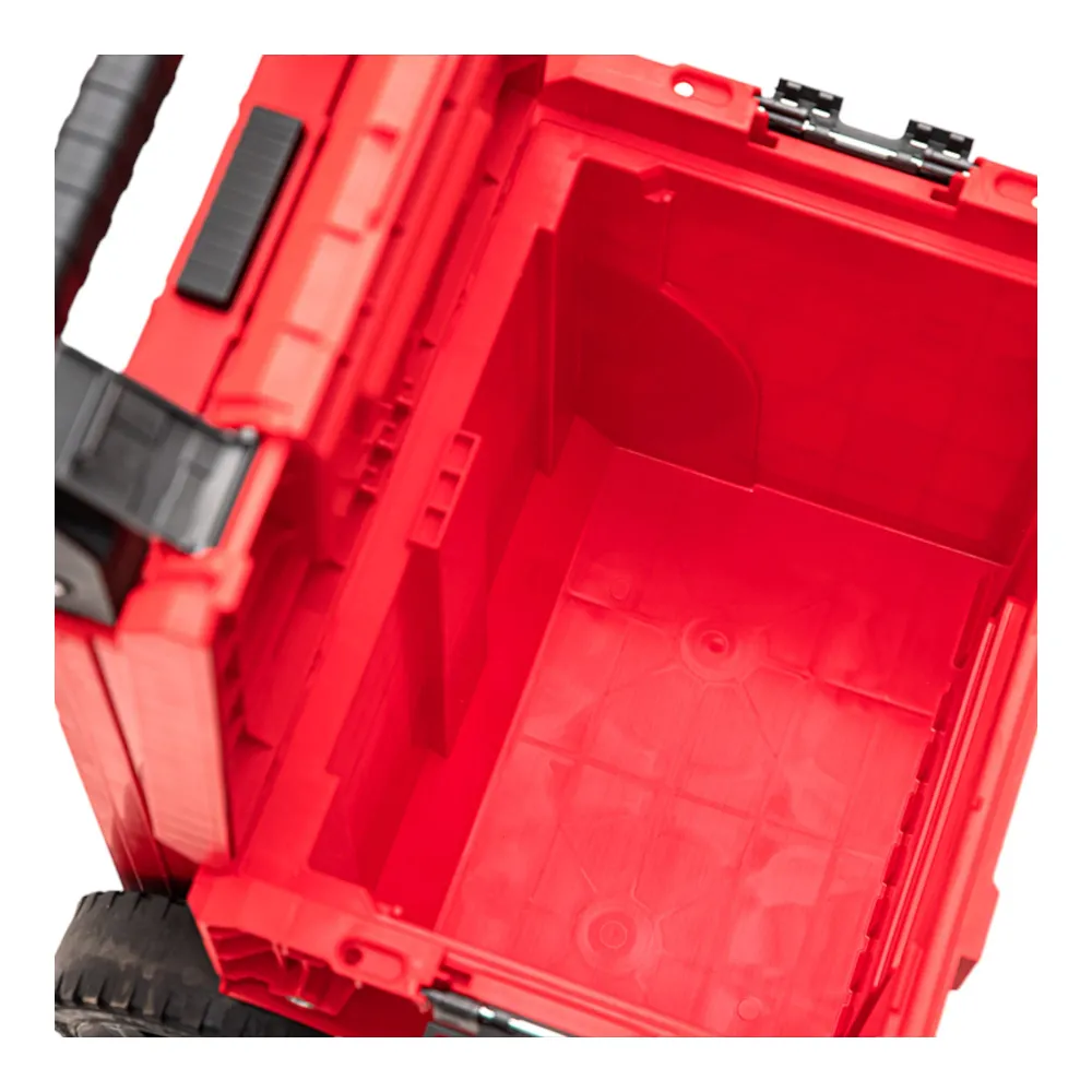 Qbrick System PRO Cart 2.0 Plus RED ULTRA HD sztaplowany 490 x 415 x 660 mm 29 l IP54 zdejmowany podwójny uchwyt teleskopowy